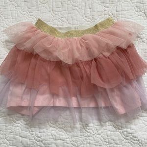 Girls tiered tulle skirt 4t
